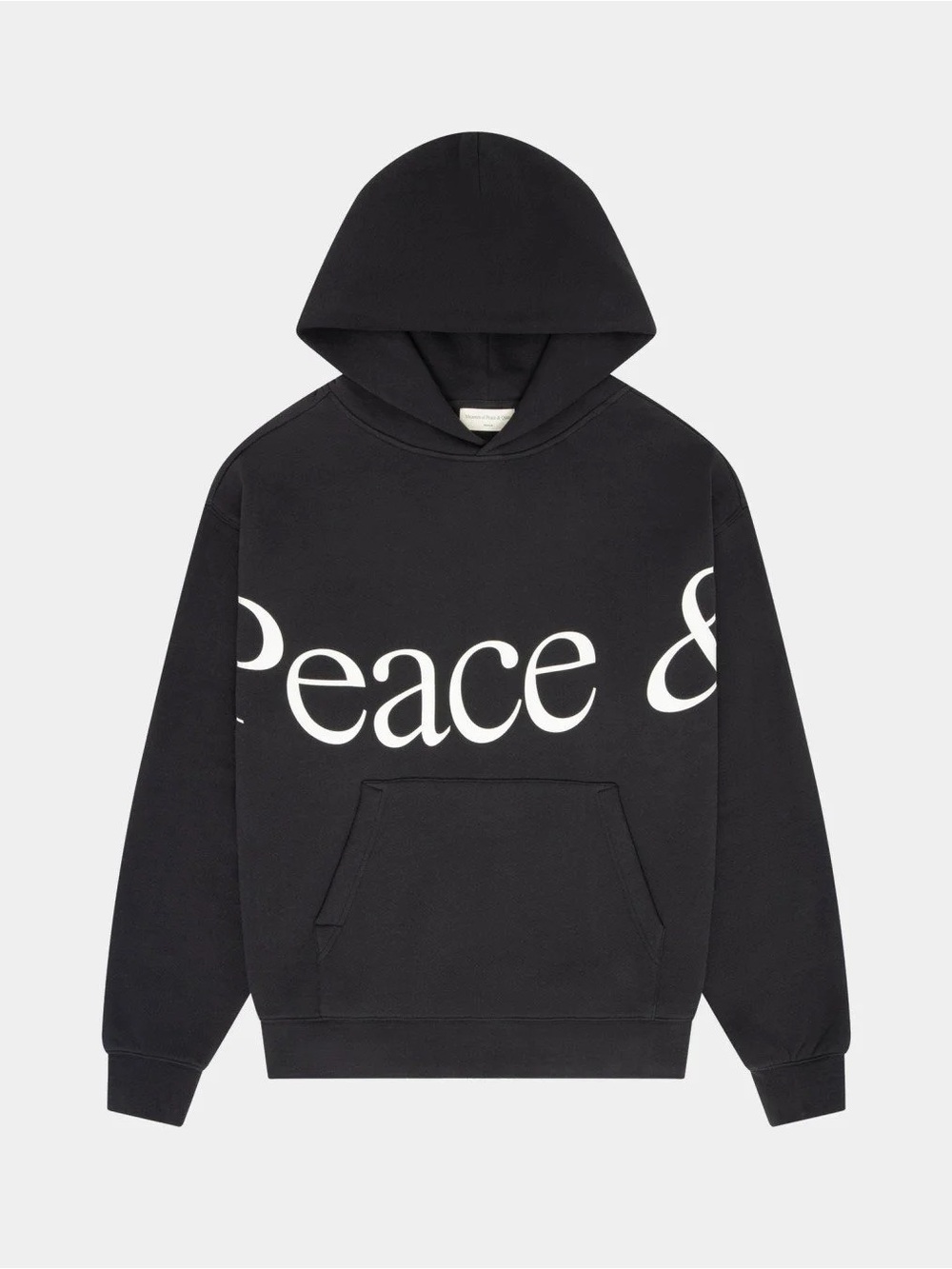 Museum Of Peace & Quiet Jumbo Wordmark Logo Hoodie Sweatshirt